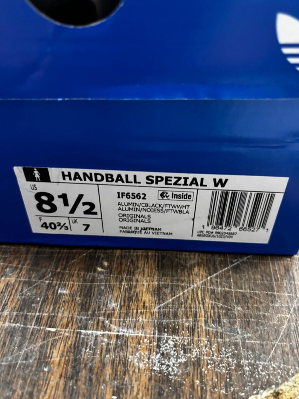 Adidas Handball Spezial W Shoes – Aluminum/Core Black/Gum – Women’s 8.5 - Picture 3 of 3